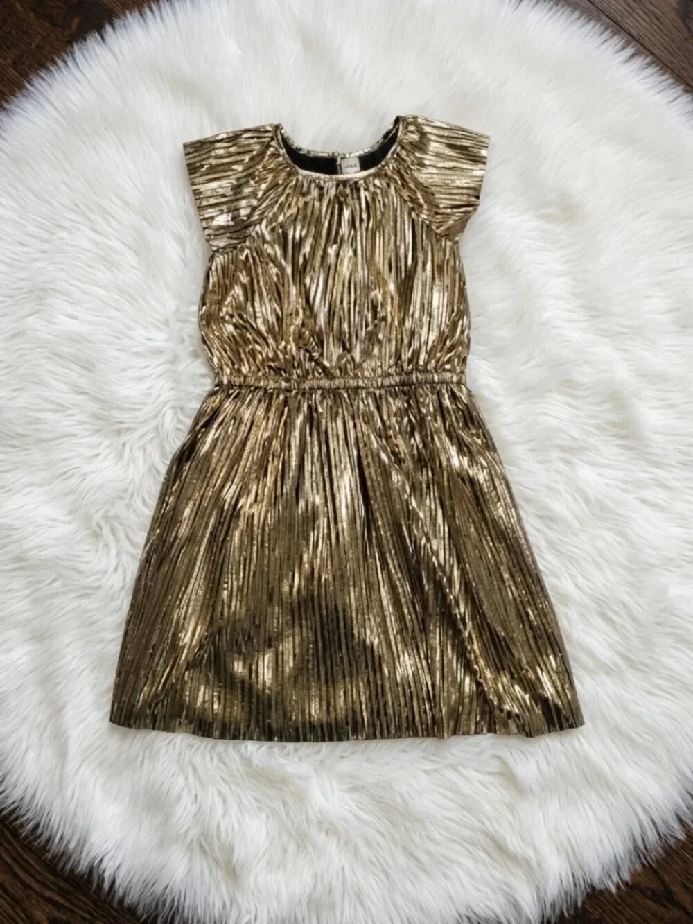 OshKosh B'gosh Gold Dress Size 12